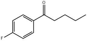 1-(4-FLUORO-PHENYL)-PENTAN-1-ONE Struktur