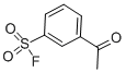 3-乙酰苯磺酰氯氟化物 结构式