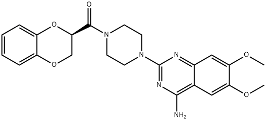 R-Doxazosin Structure