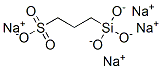 3-(Trihydroxysilyl)-1-propanesulfonic acid sodium salt Struktur