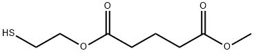 2-mercaptoethyl methyl glutarate Structure