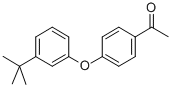 1-[4-(3-TERT-BUTYL-PHENOXY)-PHENYL]-ETHANONE Struktur