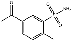 5-ACETYL-2-METHYLBENZENESULFONAMIDE Structure