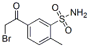 5-ブロモアセチル-2-メチルベンゼンスルホンアミド 化学構造式