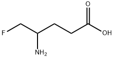 4-amino-5-fluoropentanoic acid Struktur
