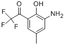 Ethanone, 1-(3-amino-2-hydroxy-5-methylphenyl)-2,2,2-trifluoro- (9CI) Structure