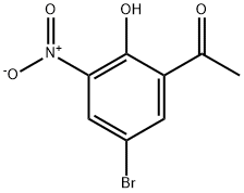 5'-BROMO-2'-HYDROXY-3'-NITROACETOPHENONE Structure