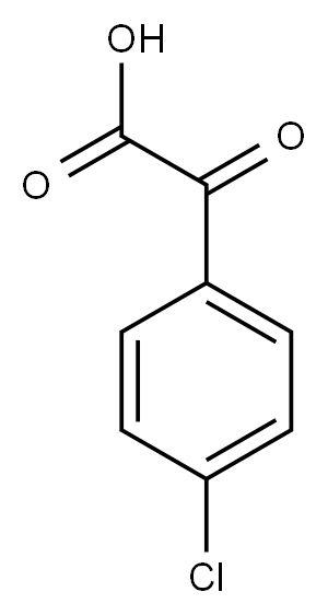 4-Chlorobenzoylformic acid Structure