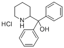 盐酸哌苯甲醇, 71-78-3, 结构式