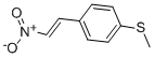 4-METHYLTHIO-BETA-NITROSTYRENE, >95% 结构式