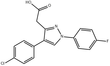 吡拉唑酸, 71002-09-0, 结构式