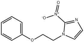 1-(2-phenoxyethyl)-2-nitroimidazole Struktur