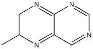 Pteridine, 6,7-dihydro-6-methyl-, (+)- (9CI) Structure