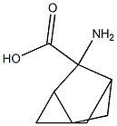Tricyclo[2.2.1.02,6]heptane-3-carboxylic acid, 3-amino- (9CI) Structure