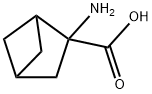 Bicyclo[2.1.1]hexane-2-carboxylic acid, 2-amino- (9CI) Struktur