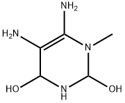 2,4-Pyrimidinediol,  5,6-diamino-1,2,3,4-tetrahydro-1-methyl- Structure