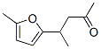 4-(5-メチル-2-フラニル)-2-ペンタノン 化学構造式