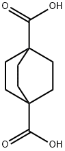 二环【2,2,2】辛烷-1,4-环己二羧酸, 711-02-4, 结构式