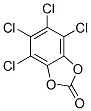 4,5,6,7-Tetrachloro-1,3-benzodioxol-2-one 结构式