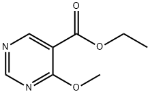 4-甲氧基-5-嘧啶甲酸 乙基 酯 结构式