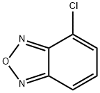 4-氯苯并呋喃 结构式