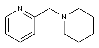 2-(PIPERIDINOMETHYL)-PYRIDINE 结构式