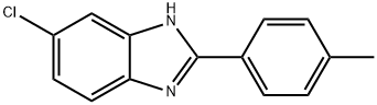5-CHLORO-2-(4-METHYLPHENYL)-1H-BENZIMIDAZOLE Structure