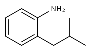 2-异丁基苯胺 结构式