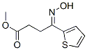 Methyl (4Z)-4-(hydroxyimino)-4-(2-thienyl)butanoate 结构式