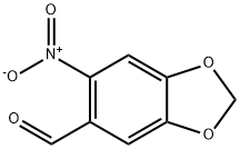 6-ニトロピペロナール 化学構造式
