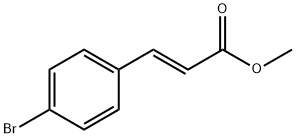 (E)-3-(4-溴苯基)丙烯酸甲酯 结构式