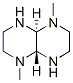 Pyrazino[2,3-b]pyrazine, decahydro-1,5-dimethyl-, trans- (9CI) Structure