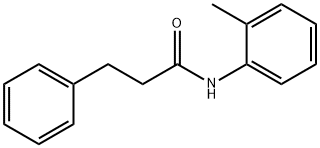 3-Phenyl-N-(o-tolyl)propanamide Structure