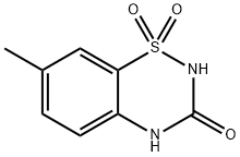 7-METHYL-1,1-DIOXO-1,4-DIHYDRO-2H-1LAMBDA6-BENZO[1,2,4]THIADIAZIN-3-ONE Structure
