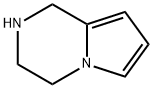 1,2,3,4-テトラヒドロピロロ[1,2-A]ピラジン 化学構造式
