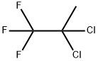 2,2-ジクロロ-1,1,1-トリフルオロプロパン 化学構造式