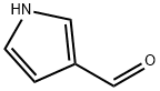 1H-ピロール-3-カルブアルデヒド 化学構造式