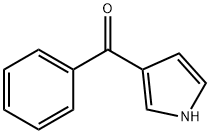 3-ベンゾイルピロール 化学構造式