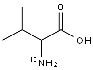DL-VALINE-15N Structure