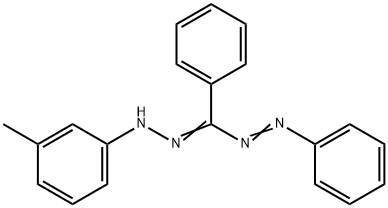 3,5-DIPHENYL-1-(M-TOLYL)FORMAZAN Struktur
