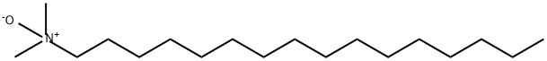 hexadecyldimethylamine N-oxide  Struktur