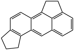 2,7,8,9-テトラヒドロ-1H-シクロペンタ[j]アセアントリレン 化学構造式