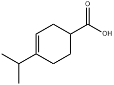4-(1-甲基乙基)-3-环己烯-羧酸 结构式