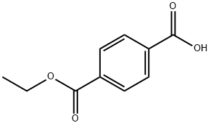4-羧基苯甲酸乙酯 结构式