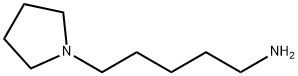 5-ピロリジノアミルアミン 化学構造式
