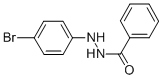 Benzoic acid 2-(p-bromophenyl)hydrazide Structure