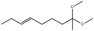 (E)-8,8-Dimethoxy-3-nonene Struktur