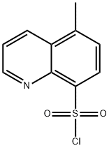 5-メチル-8-キノキサリンスルホニルクロリド 化学構造式