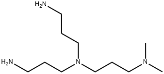 N,N-bis(3-aminopropyl)-N',N'-dimethylpropane-1,3-diamine Structure