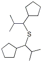 シクロペンチルイソブチルスルフィド 化学構造式